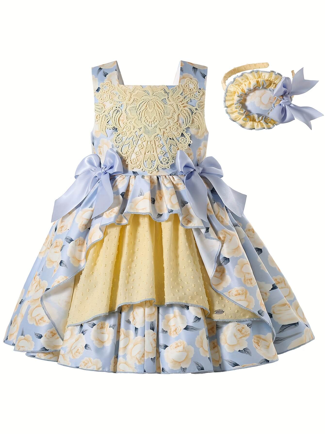 Floral Fit Princess Dress