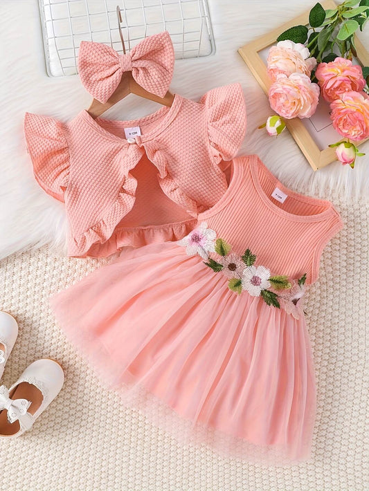 Flower Girl Pageant Dress in Pink