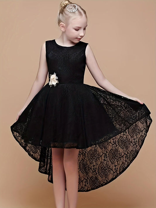 Lace Textured Pageant Dress