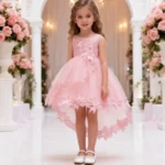 Baby Girls Lace Ball Gown Dress