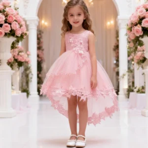 Baby Girls Lace Ball Gown Dress